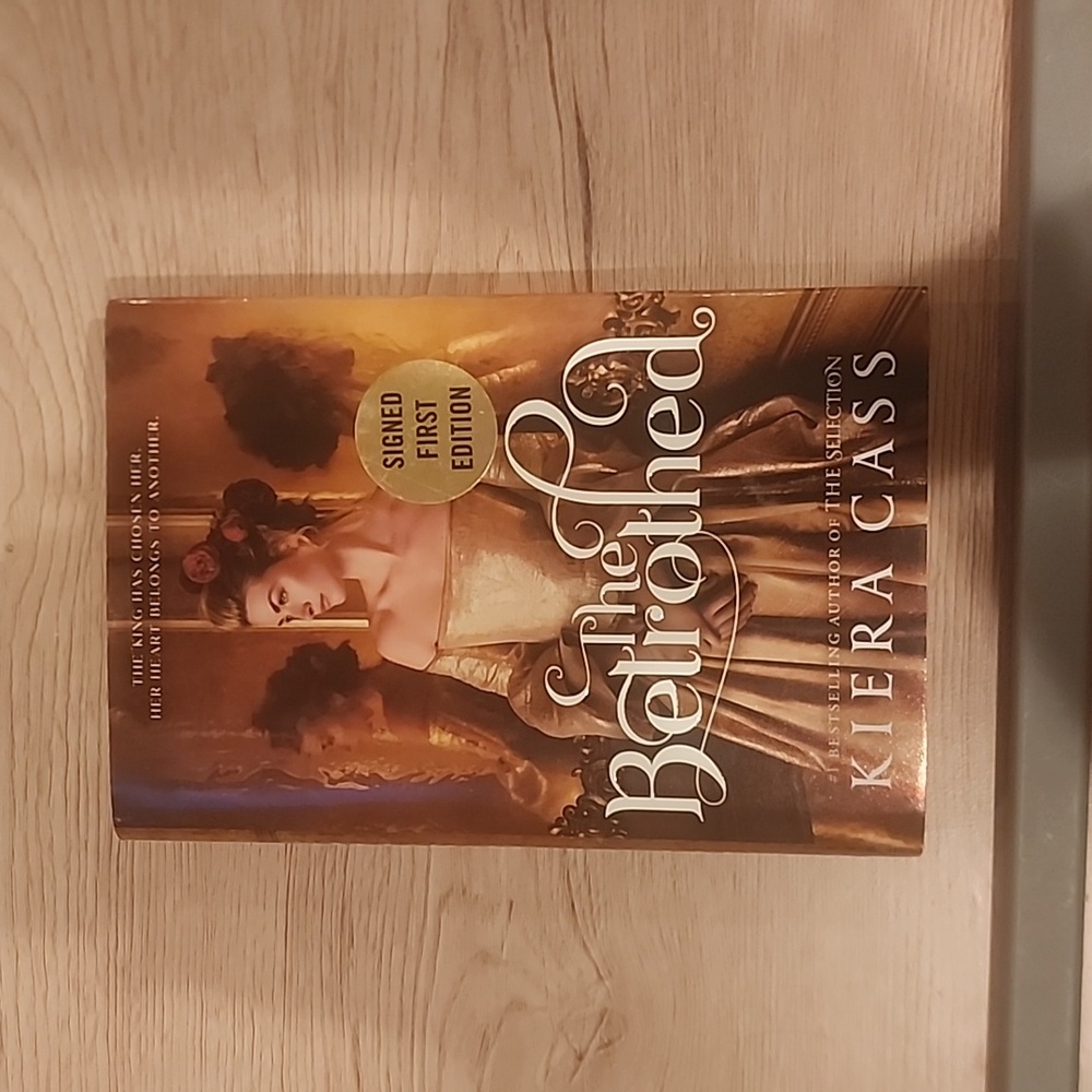 The Betrothed by Kiera Cass Hardback Signed First Edition